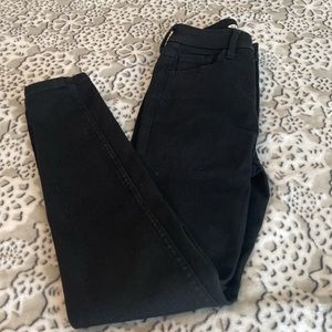 ROCKSTAR Super Skinny Black Jeans